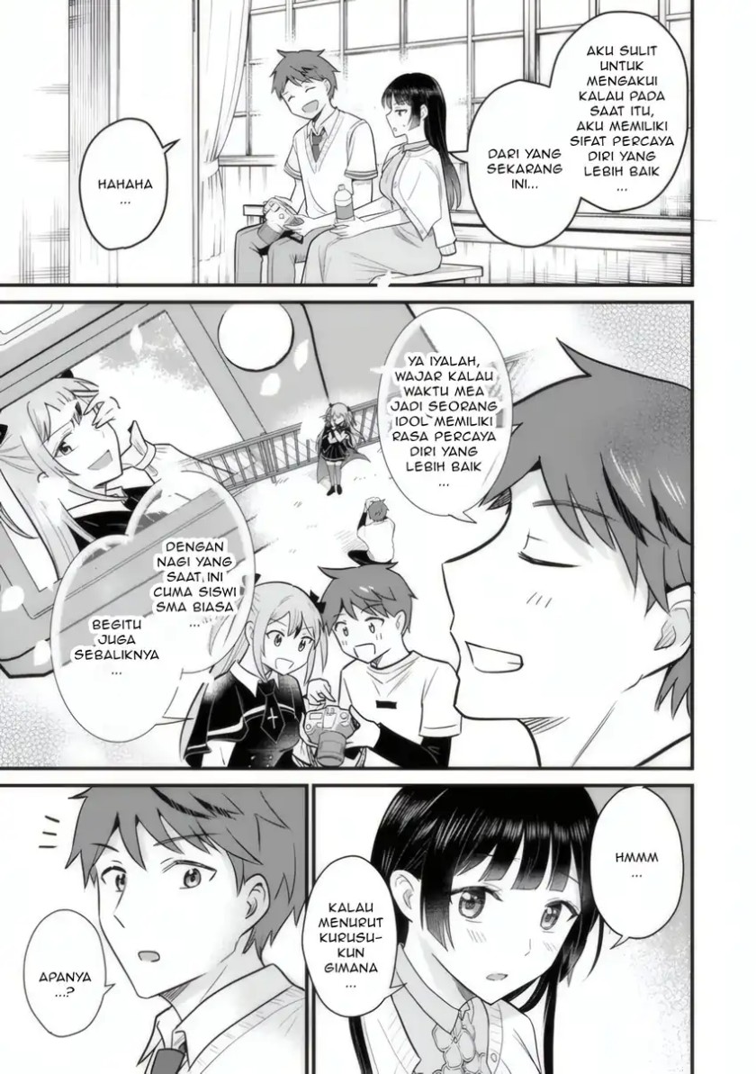 Uchi no Seiso-kei Iinchou ga Katsute Chuunibyou Idol datta Koto o Ore Dake ga Shitteiru. Chapter 04 Gambar 34