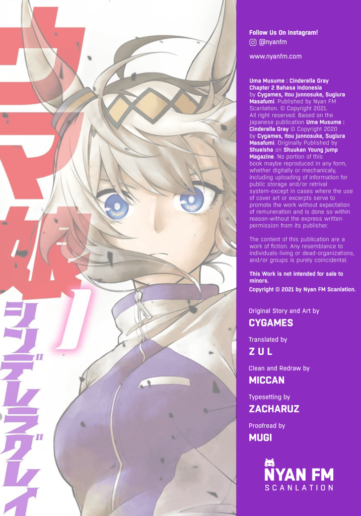 Uma Musume: Cinderella Gray Chapter 02 Gambar 1
