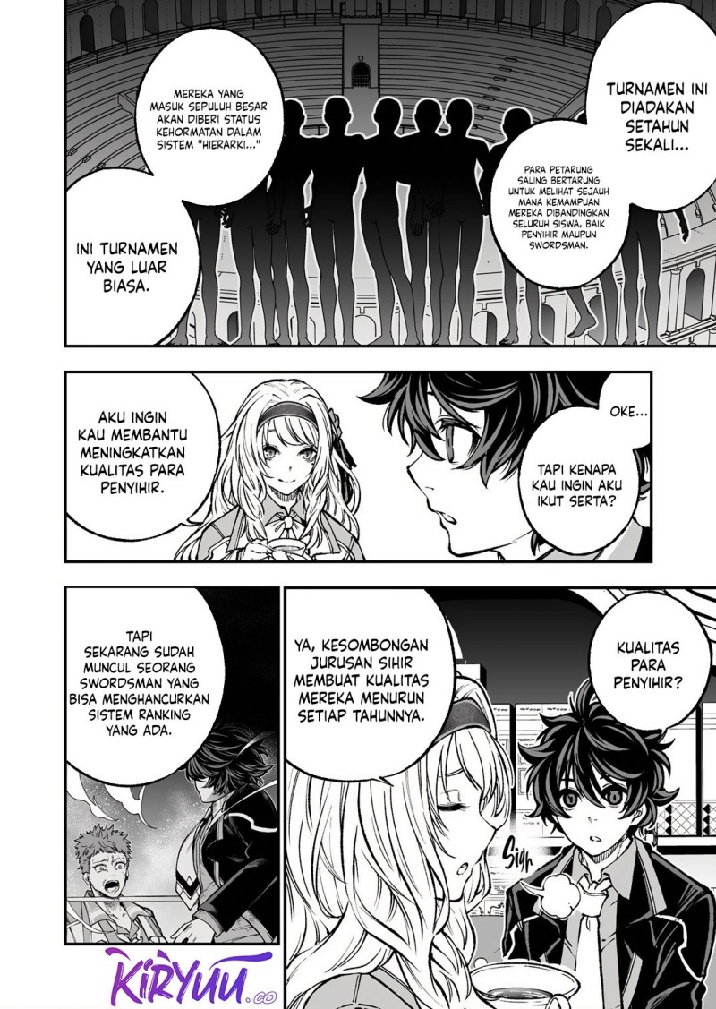 Umarekawatta Kensei Kenshi ga Reiguu sareru Majutsu Shijou Shugi no Gakuen de Musou suru Chapter 04 Gambar 9