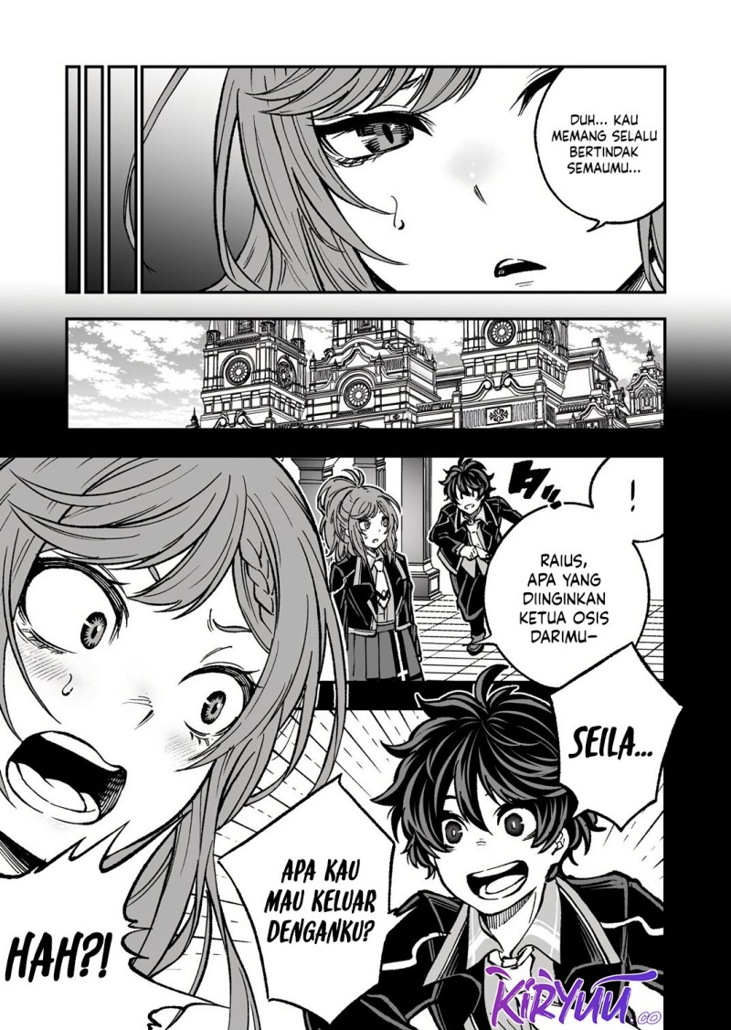Umarekawatta Kensei Kenshi ga Reiguu sareru Majutsu Shijou Shugi no Gakuen de Musou suru Chapter 04 Gambar 14