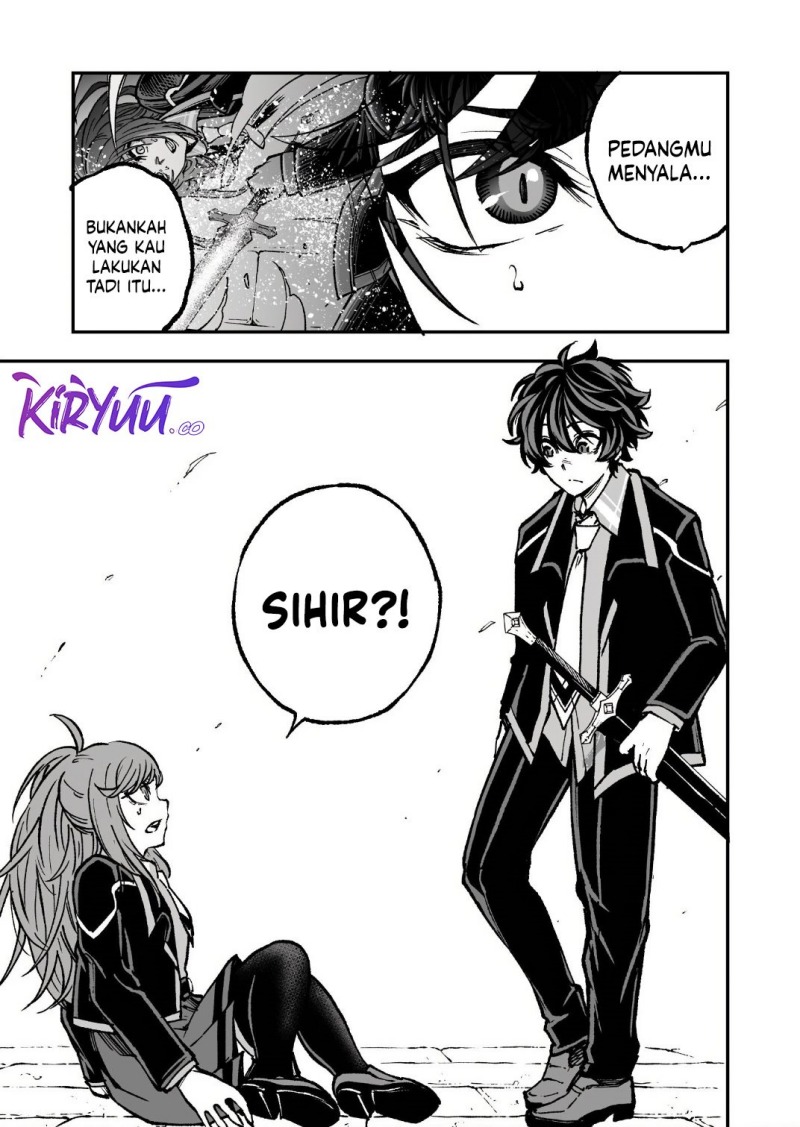 Umarekawatta Kensei Kenshi ga Reiguu sareru Majutsu Shijou Shugi no Gakuen de Musou suru Chapter 04 Gambar 34