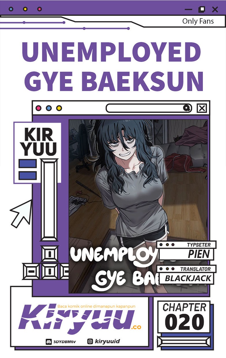 Unemployed Gye Baek Soon Chapter 20 Gambar 1
