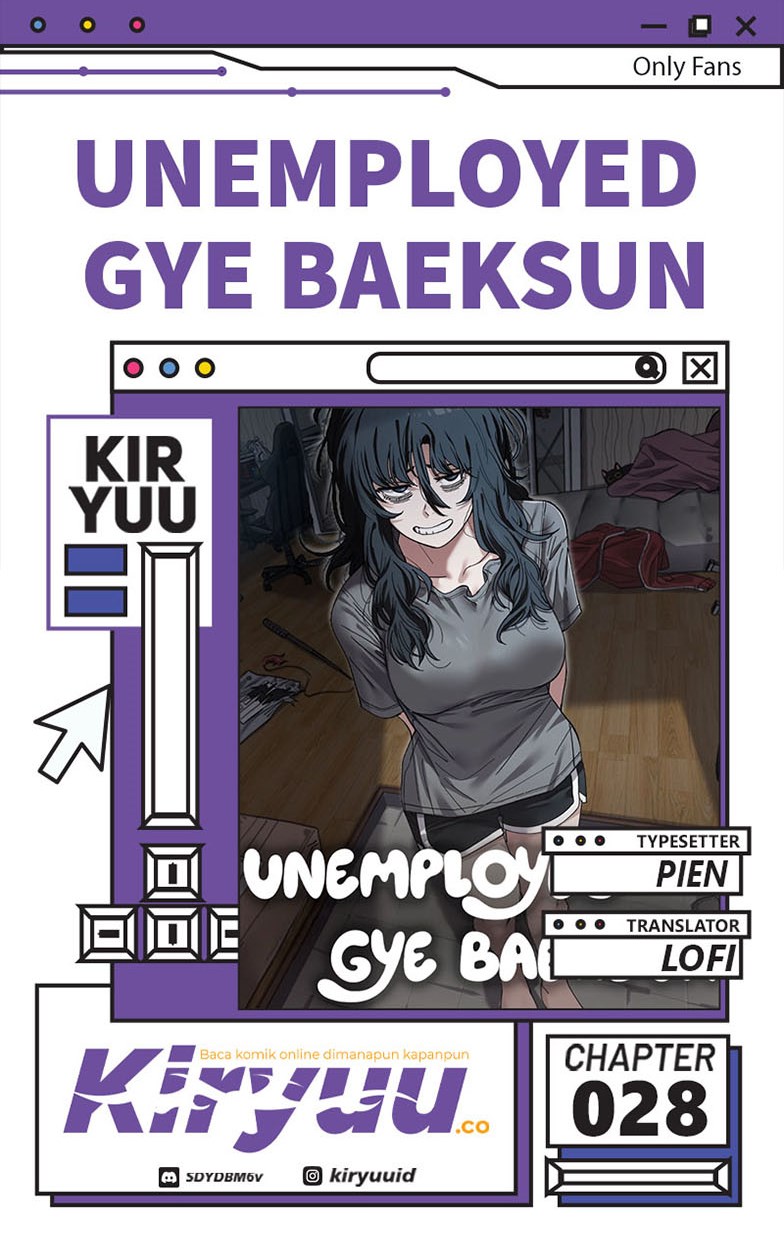 Unemployed Gye Baek Soon Chapter 28 Gambar 1