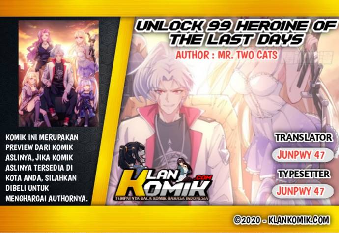 Unlock 99 Heroine Of The Last Day Chapter 22 Gambar 1