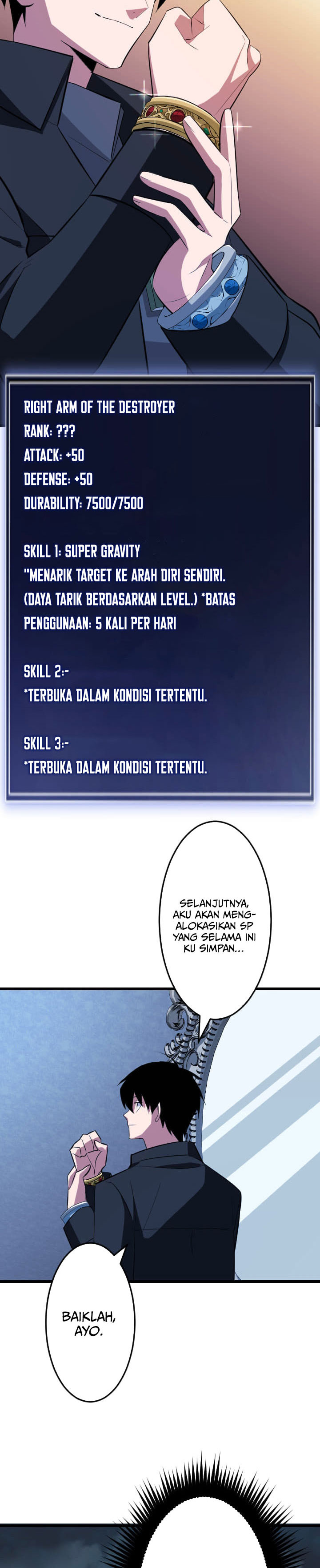 Unparalleled ??? Rank Hidden Equipment Chapter 47 Gambar 27