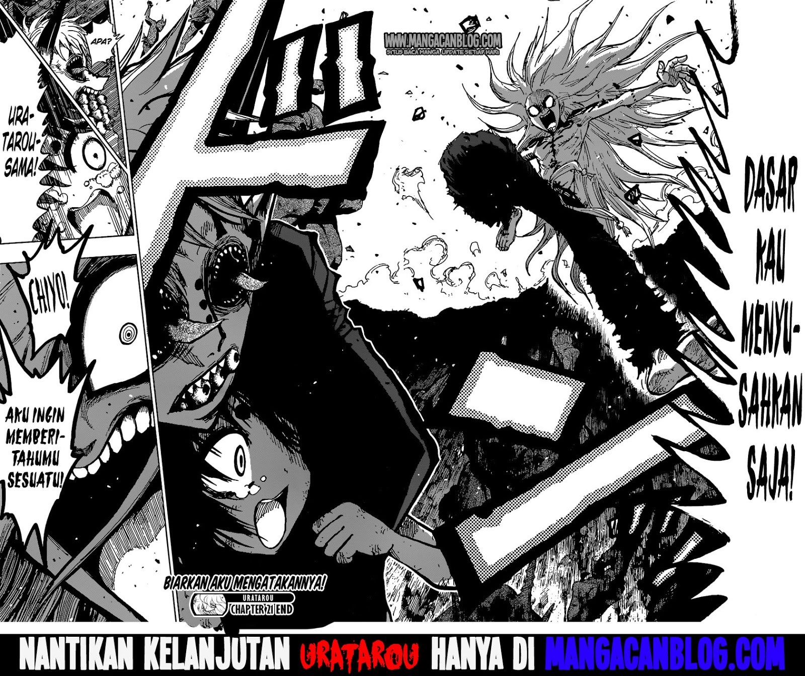 Uratarou Chapter 21 Gambar 18