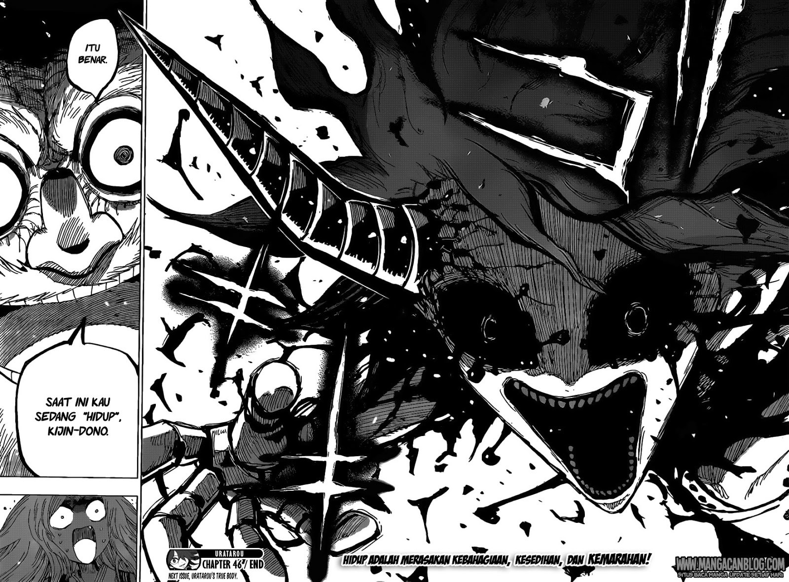 Uratarou Chapter 46 Gambar 19