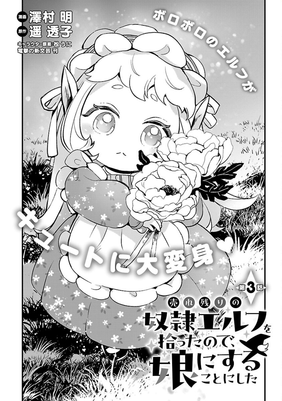 Urenokori no Dorei Elf wo Hirotta no de, Musume ni suru Koto ni shita Chapter 03 Gambar 2