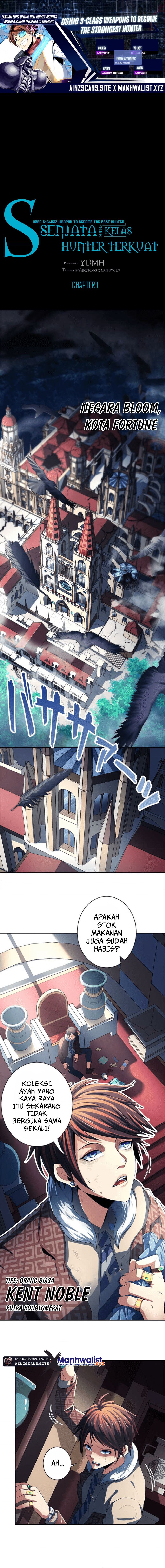 Using S-class Weapons to Become the Strongest Hunter Chapter 01 Gambar 1