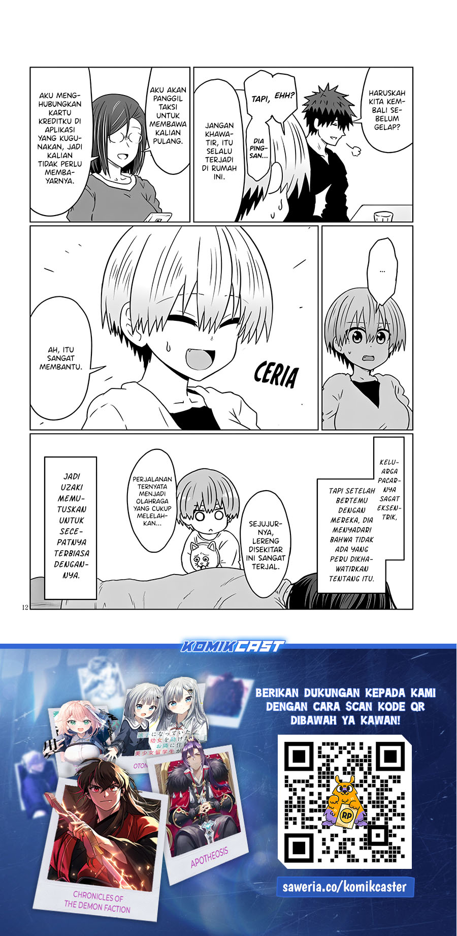 Uzaki-chan wa Asobitai! Chapter 119 Gambar 13