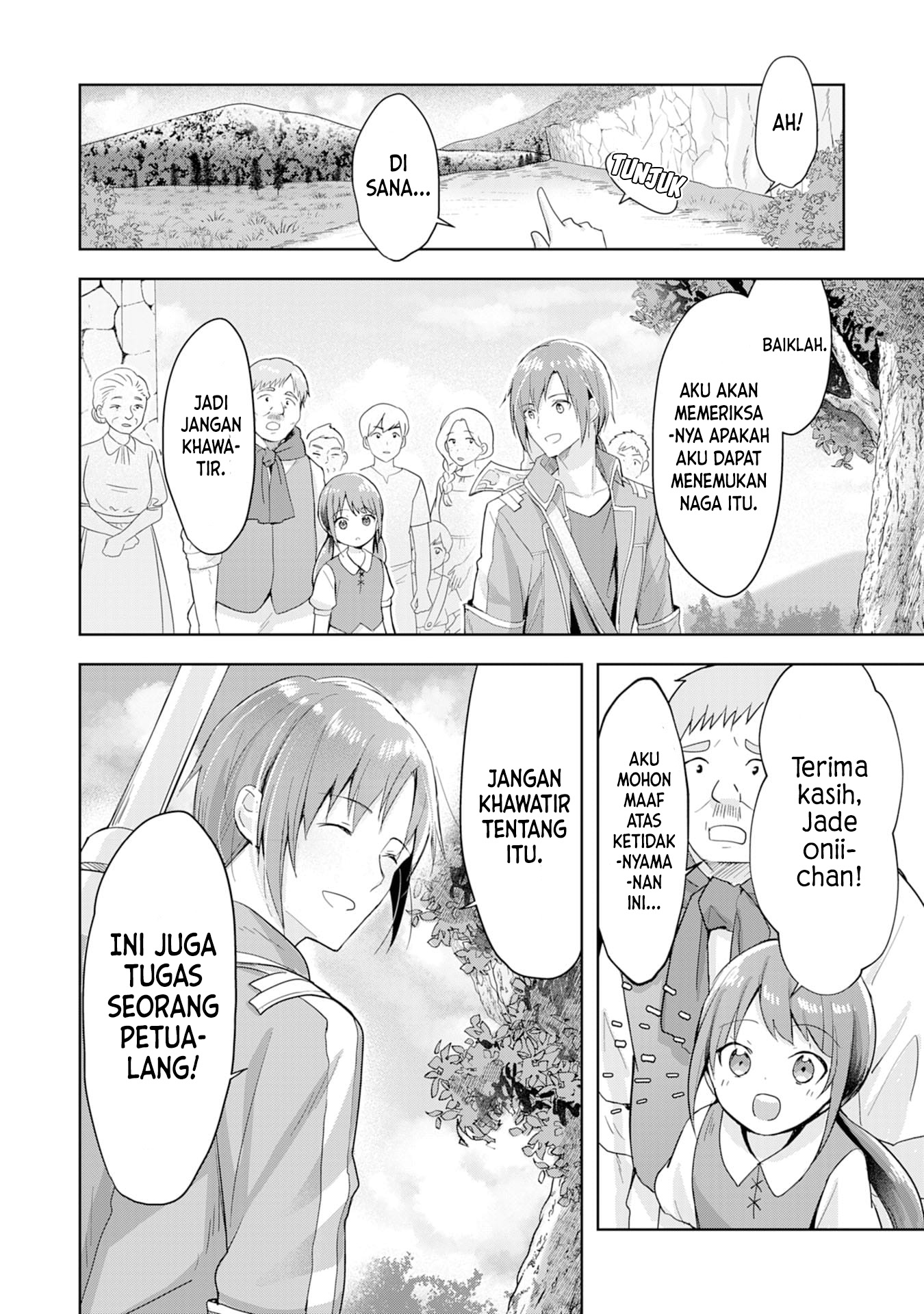 Uketsukejo ni Kokuhaku Shitakute Girudo ni Kayoitsumetara Eiyu ni Natteta Chapter 02 Gambar 5
