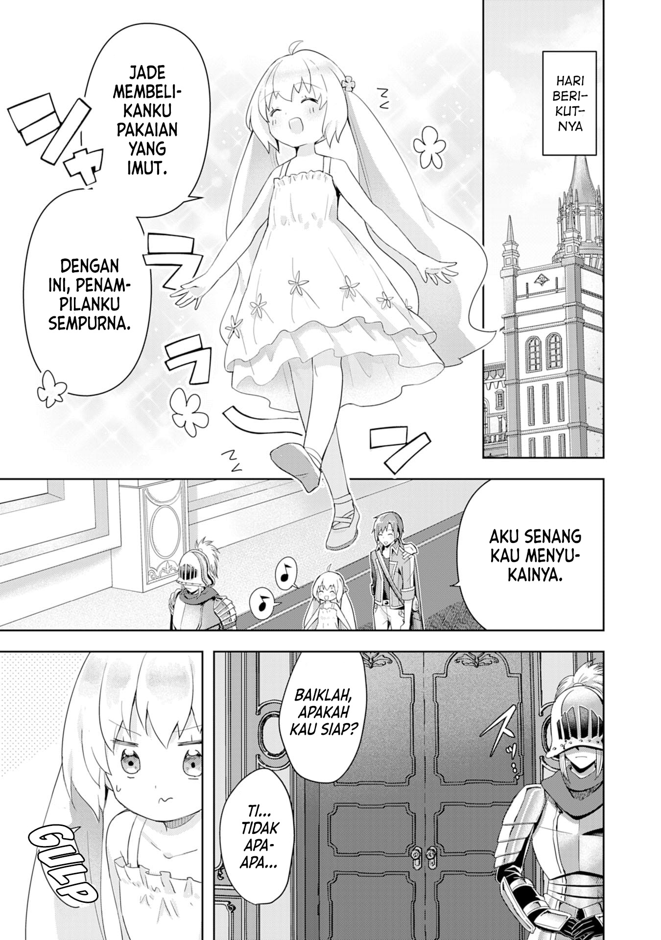 Uketsukejo ni Kokuhaku Shitakute Girudo ni Kayoitsumetara Eiyu ni Natteta Chapter 02 Gambar 17