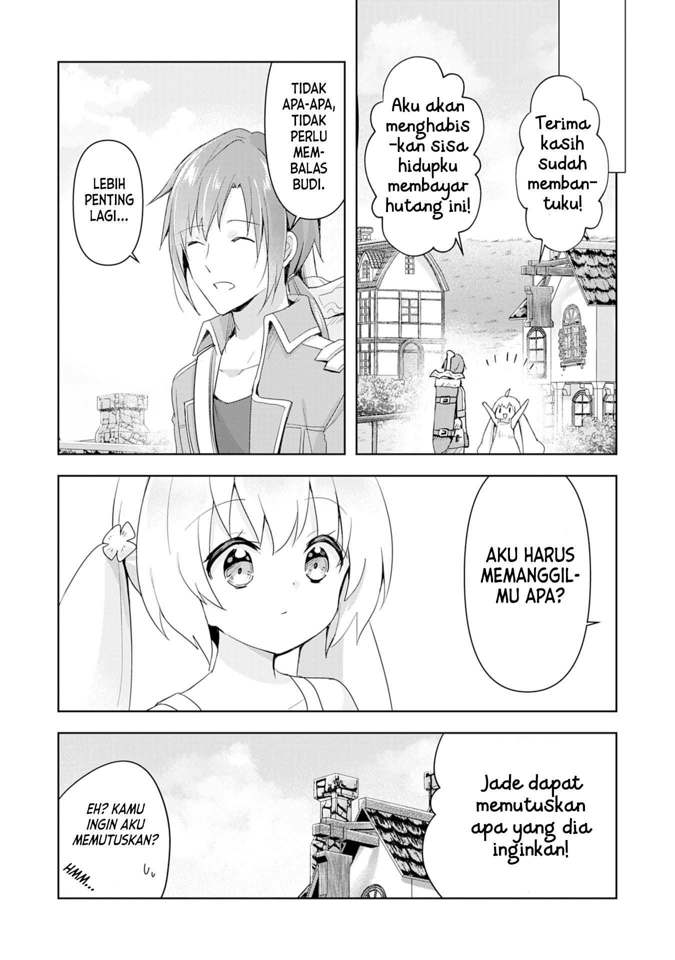 Uketsukejo ni Kokuhaku Shitakute Girudo ni Kayoitsumetara Eiyu ni Natteta Chapter 02 Gambar 21