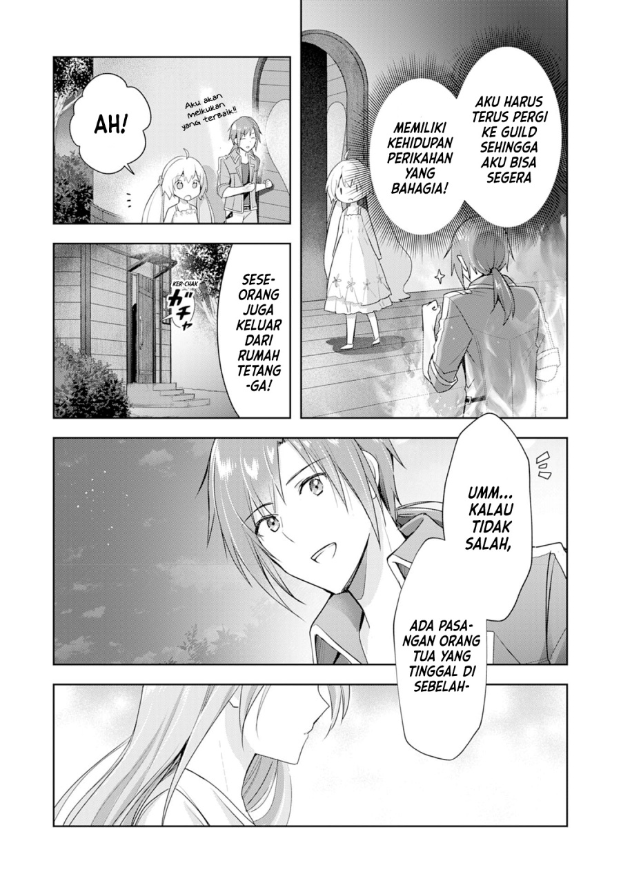 Uketsukejo ni Kokuhaku Shitakute Girudo ni Kayoitsumetara Eiyu ni Natteta Chapter 03 Gambar 12
