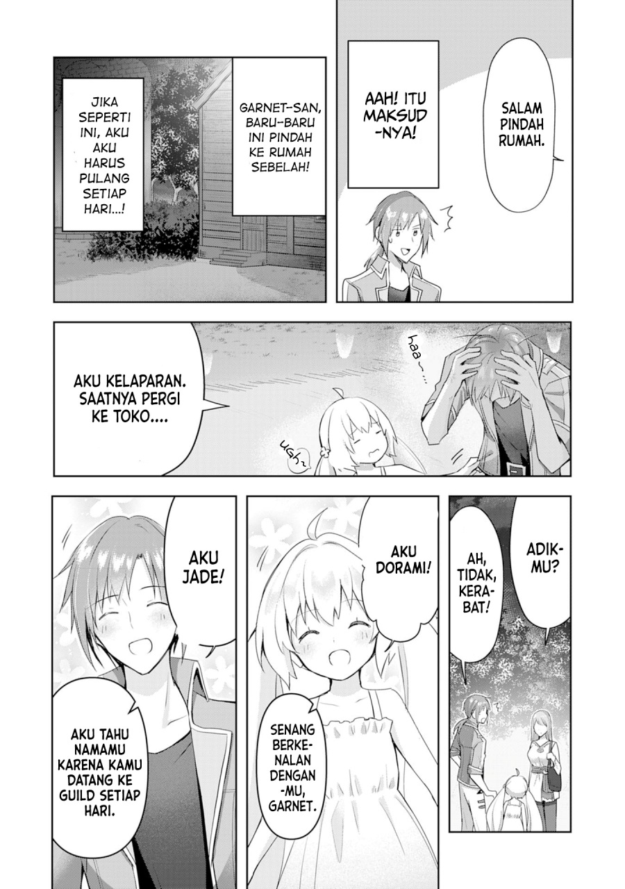 Uketsukejo ni Kokuhaku Shitakute Girudo ni Kayoitsumetara Eiyu ni Natteta Chapter 03 Gambar 18