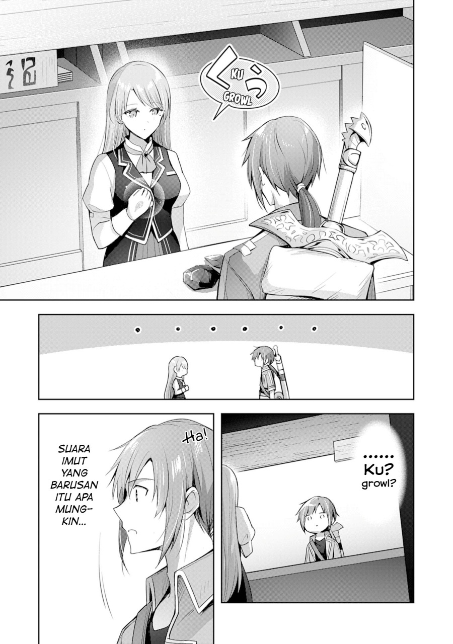 Uketsukejo ni Kokuhaku Shitakute Girudo ni Kayoitsumetara Eiyu ni Natteta Chapter 05 Gambar 6