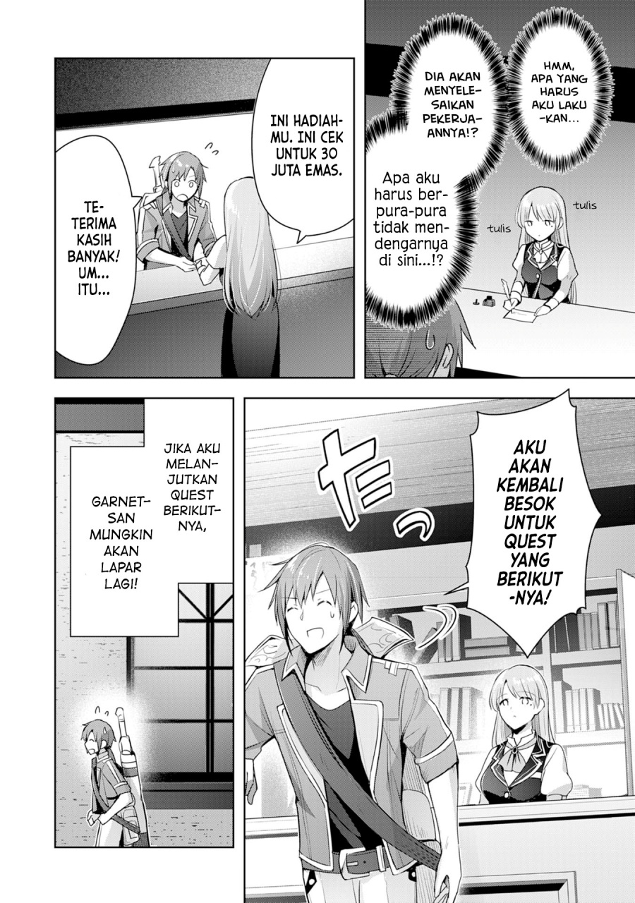 Uketsukejo ni Kokuhaku Shitakute Girudo ni Kayoitsumetara Eiyu ni Natteta Chapter 05 Gambar 9