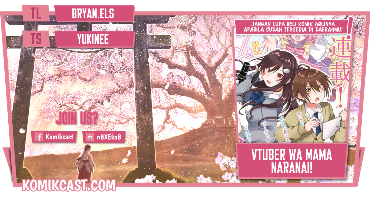 VTuber wa Mama Naranai! Chapter 01.2 Gambar 1