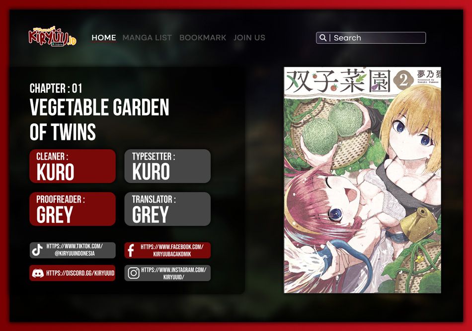 Vegetable Garden of Twins Chapter 01 Gambar 1