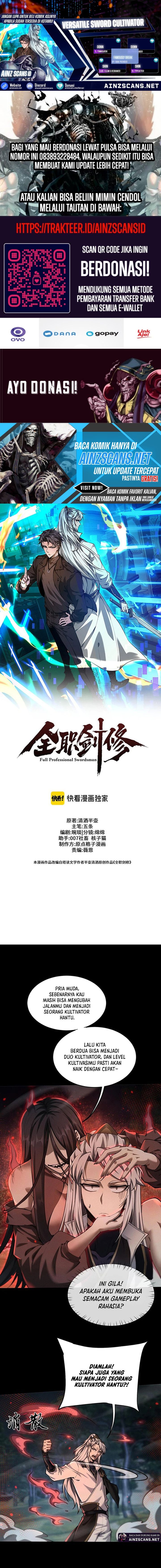 Versatile Sword Cultivator (Unbeatable Sword Master Cultivator) Chapter 25 Gambar 1