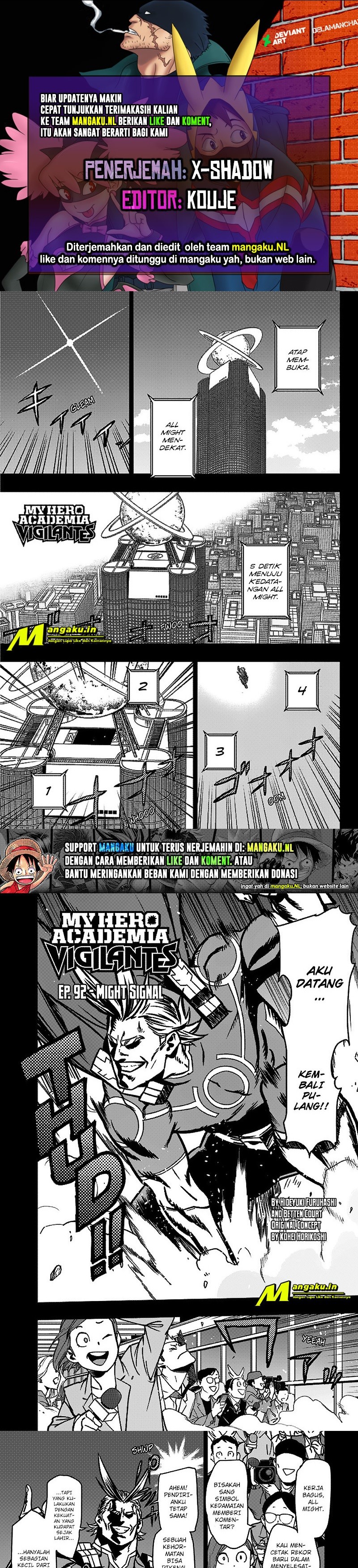 Vigilante: Boku no Hero Academia Illegals Chapter 92 Gambar 1