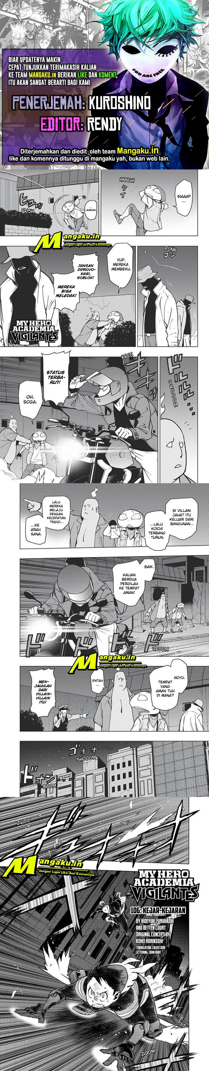 Vigilante: Boku no Hero Academia Illegals Chapter 106 Gambar 1