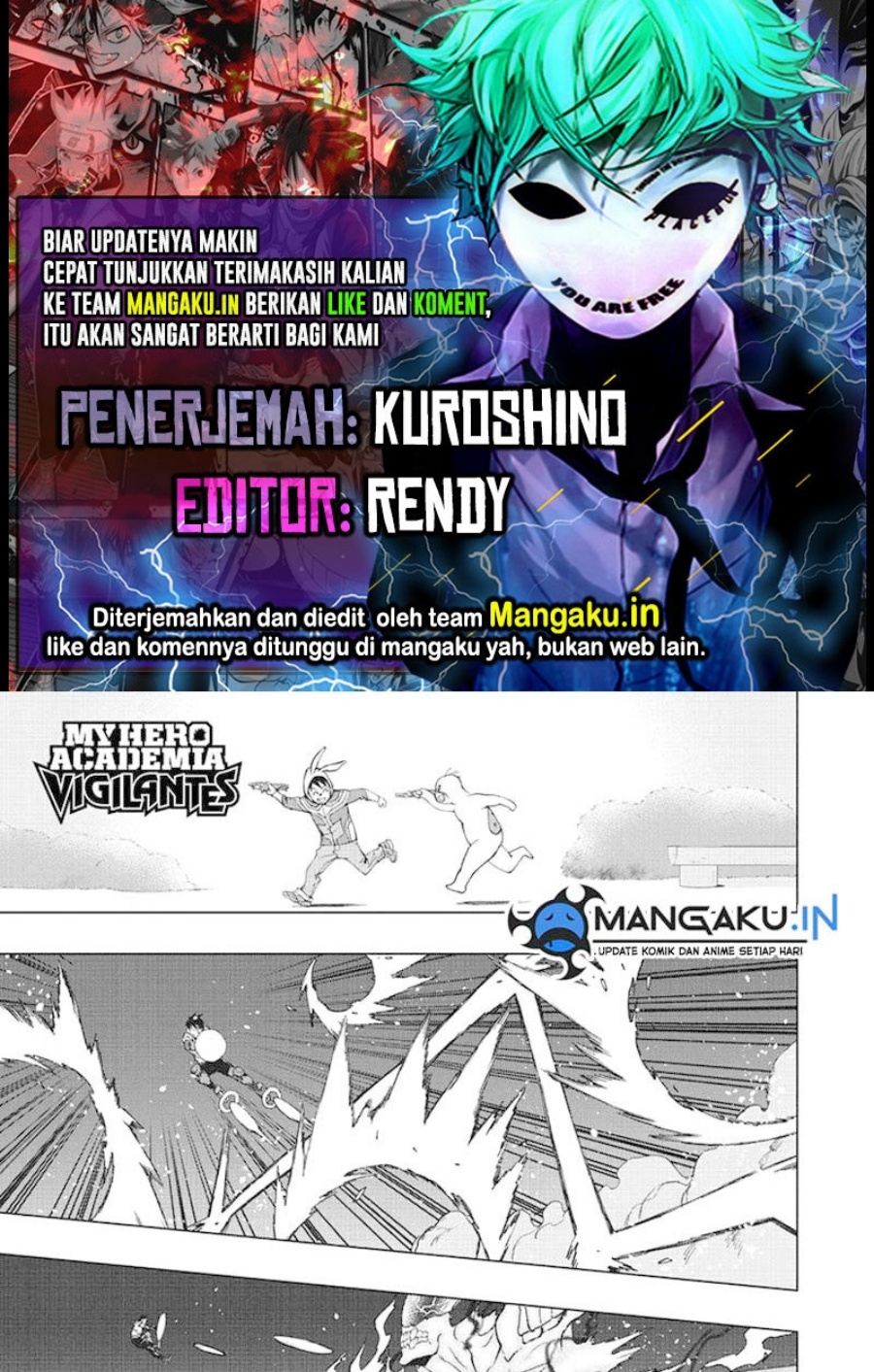Vigilante: Boku no Hero Academia Illegals Chapter 120 Gambar 1