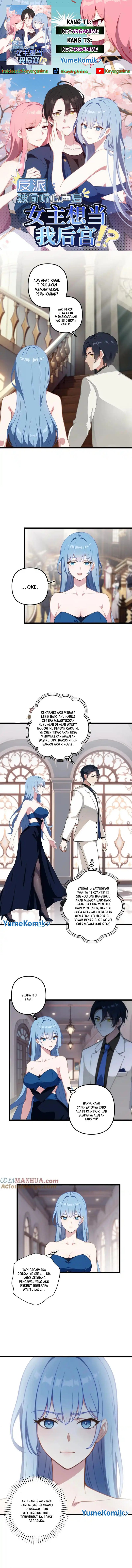 Villain: After Being Eavesdropped, The Heroine Wants To Be My Harem!? Chapter 02 Gambar 1