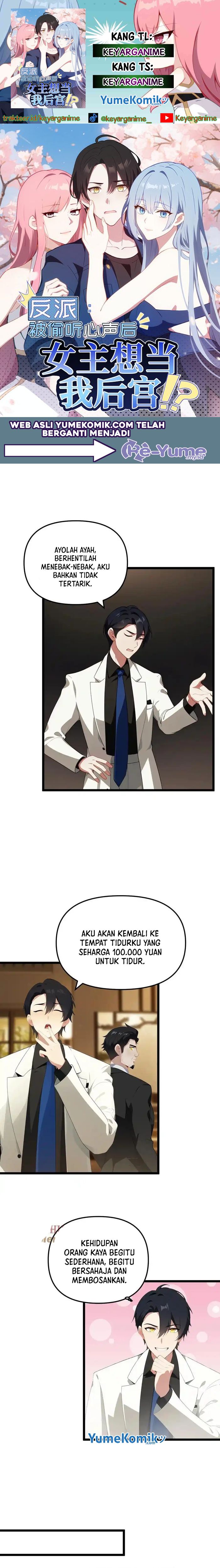 Villain: After Being Eavesdropped, The Heroine Wants To Be My Harem!? Chapter 26 Gambar 1