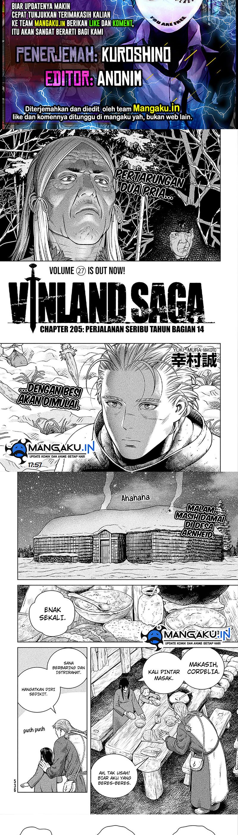 Vinland Saga Chapter 205 Gambar 1