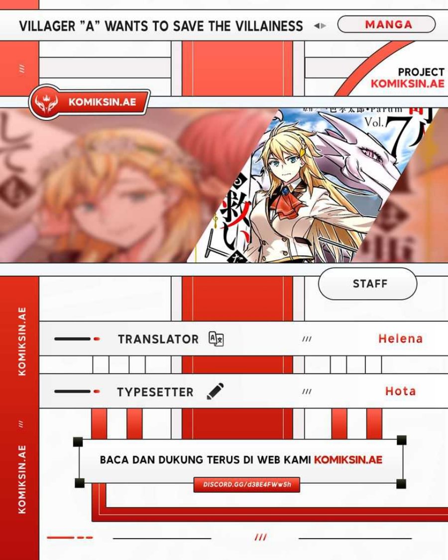 Villager A Wants to Save the Villainess no Matter What! Chapter 37.1 Gambar 1