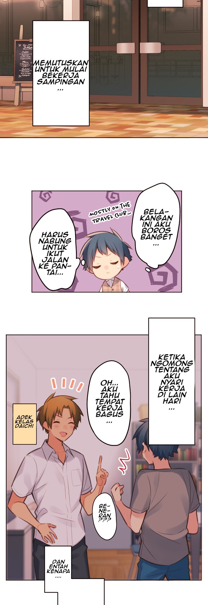 Waka-chan Is Flirty Again Chapter 31 Gambar 23