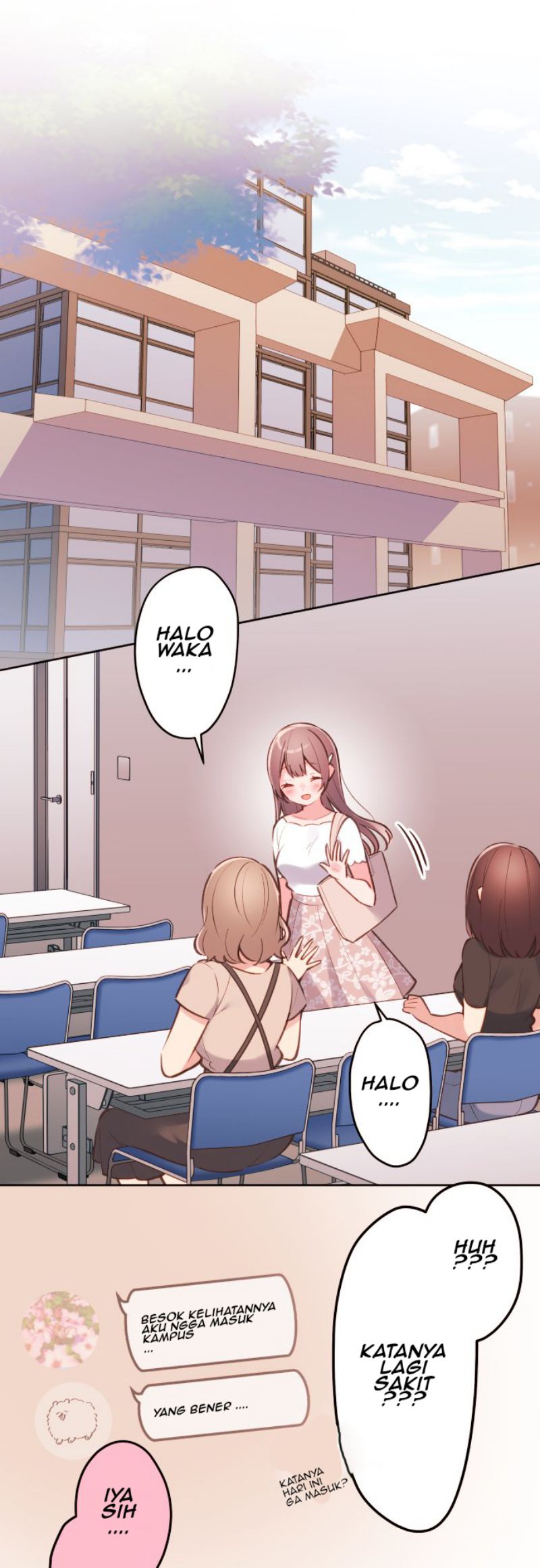 Waka-chan Is Flirty Again Chapter 40 Gambar 2