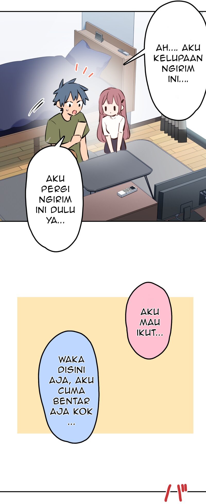 Waka-chan Is Flirty Again Chapter 201.5 Gambar 2