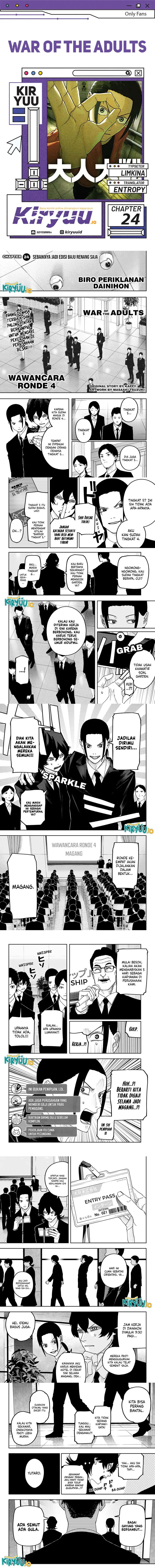 War of the Adults Chapter 24 Gambar 1