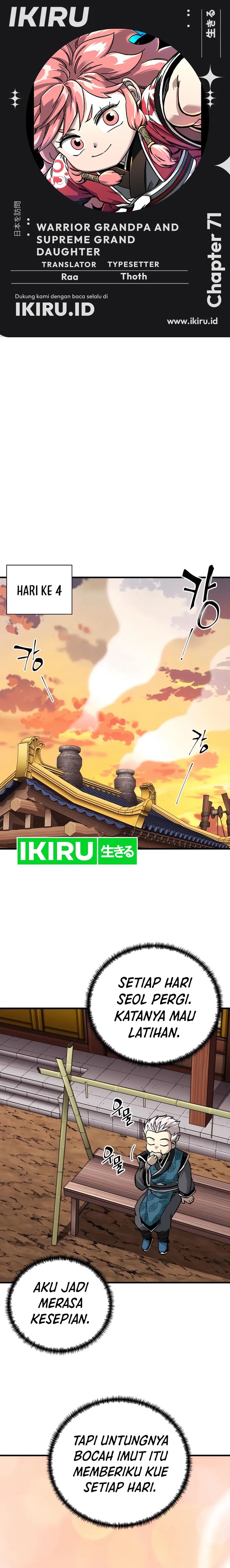 Warrior Grandpa and Supreme Granddaughter Chapter 71 Gambar 1