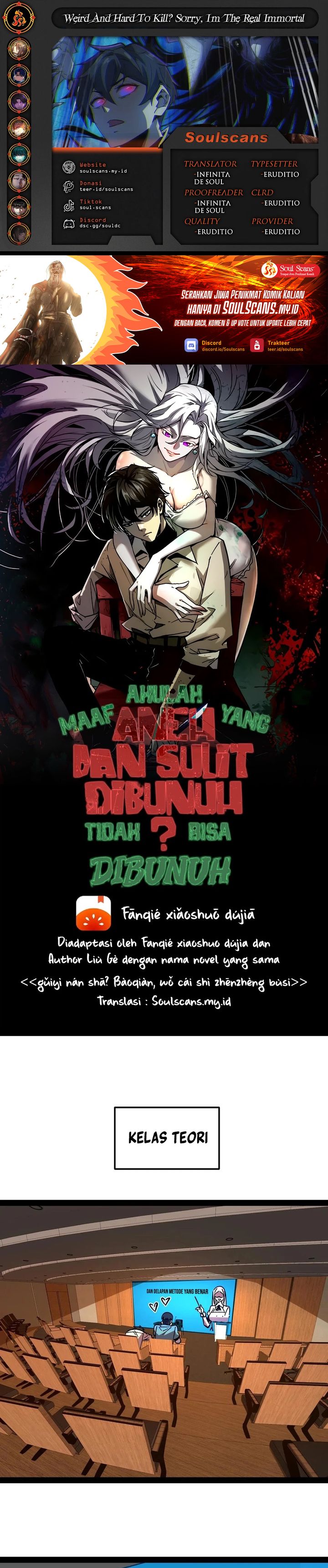 Weird and Hard to Kill? Sorry, I’m the Real Immortal Chapter 84 Gambar 1