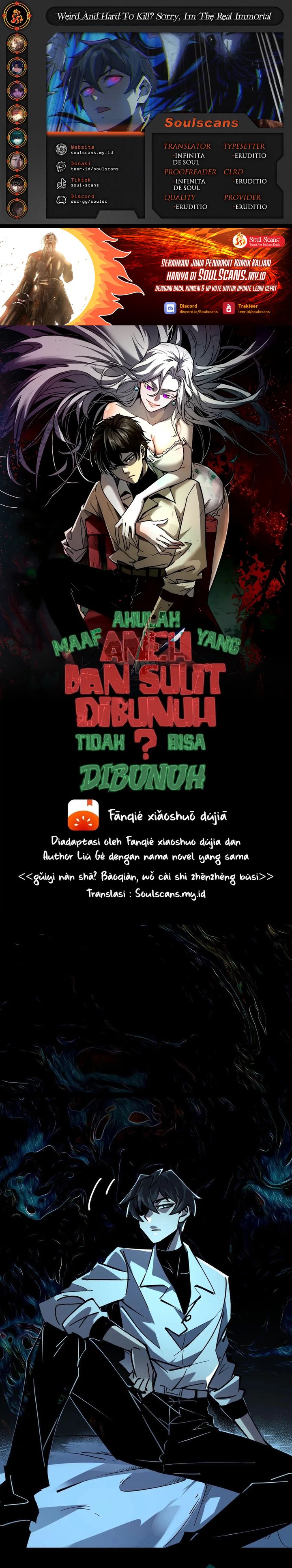 Weird and Hard to Kill? Sorry, I’m the Real Immortal Chapter 88 Gambar 1