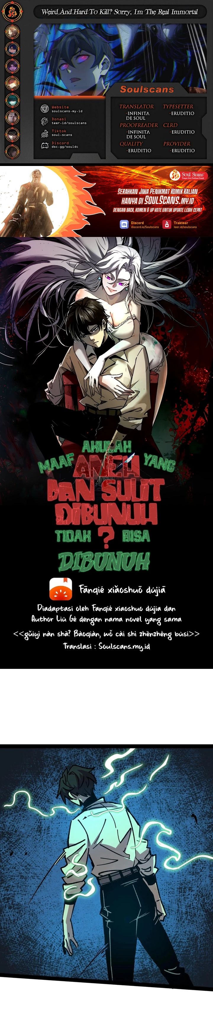 Weird and Hard to Kill? Sorry, I’m the Real Immortal Chapter 104 Gambar 1