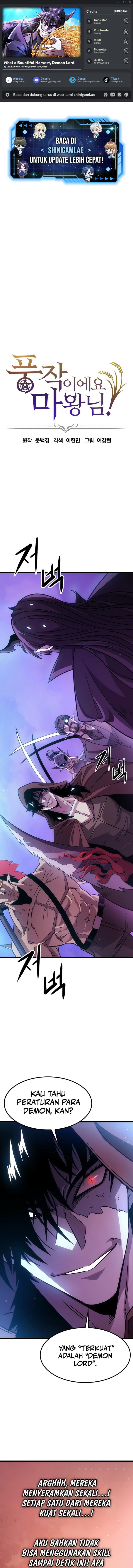 What A Bountiful Harvest, Demon Lord! Chapter 02 Gambar 2