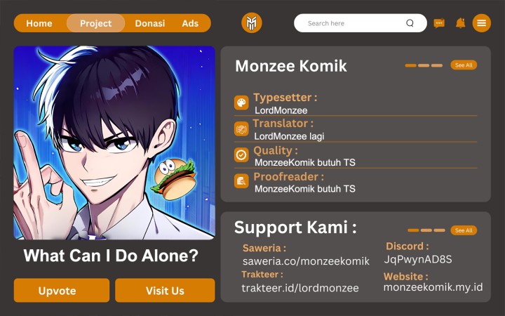 What Can I Do Alone Chapter 08 Gambar 1