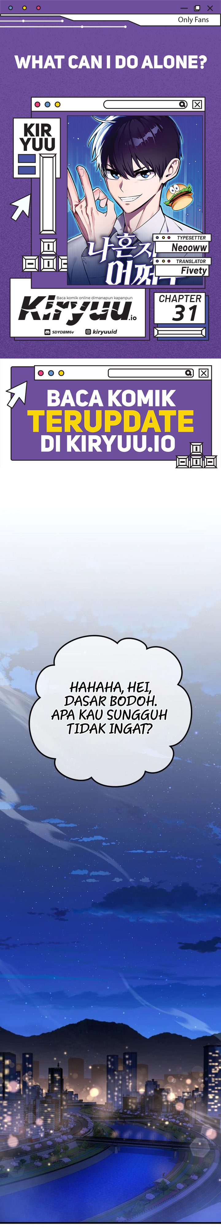 What Can I Do Alone Chapter 31 Gambar 1
