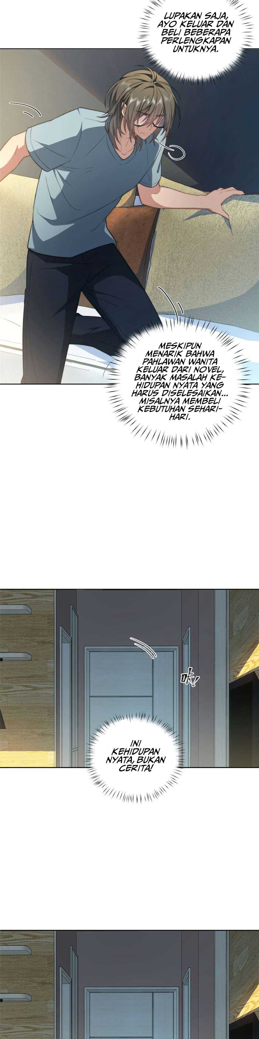 What Do You Do If the Heroine Escapes From Your Novel Chapter 09 Gambar 13