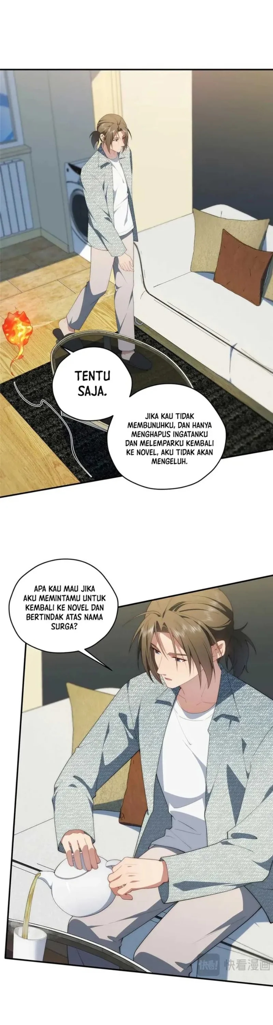 What Do You Do If the Heroine Escapes From Your Novel Chapter 140 Gambar 22