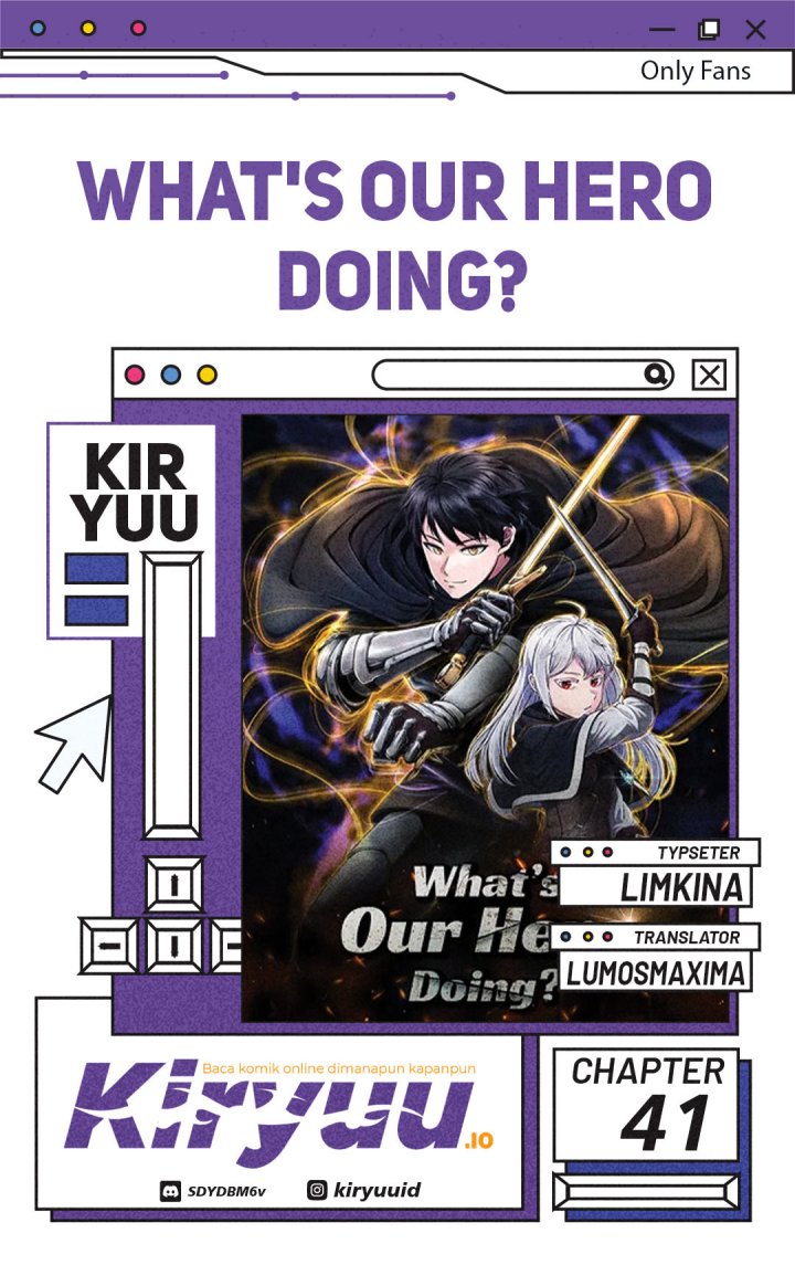 What’s Our Hero Doing? Chapter 41 Gambar 1