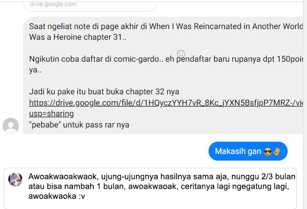 When I Was Reincarnated in Another World, I Was a Heroine and He Was a Hero Chapter 32 Gambar 17