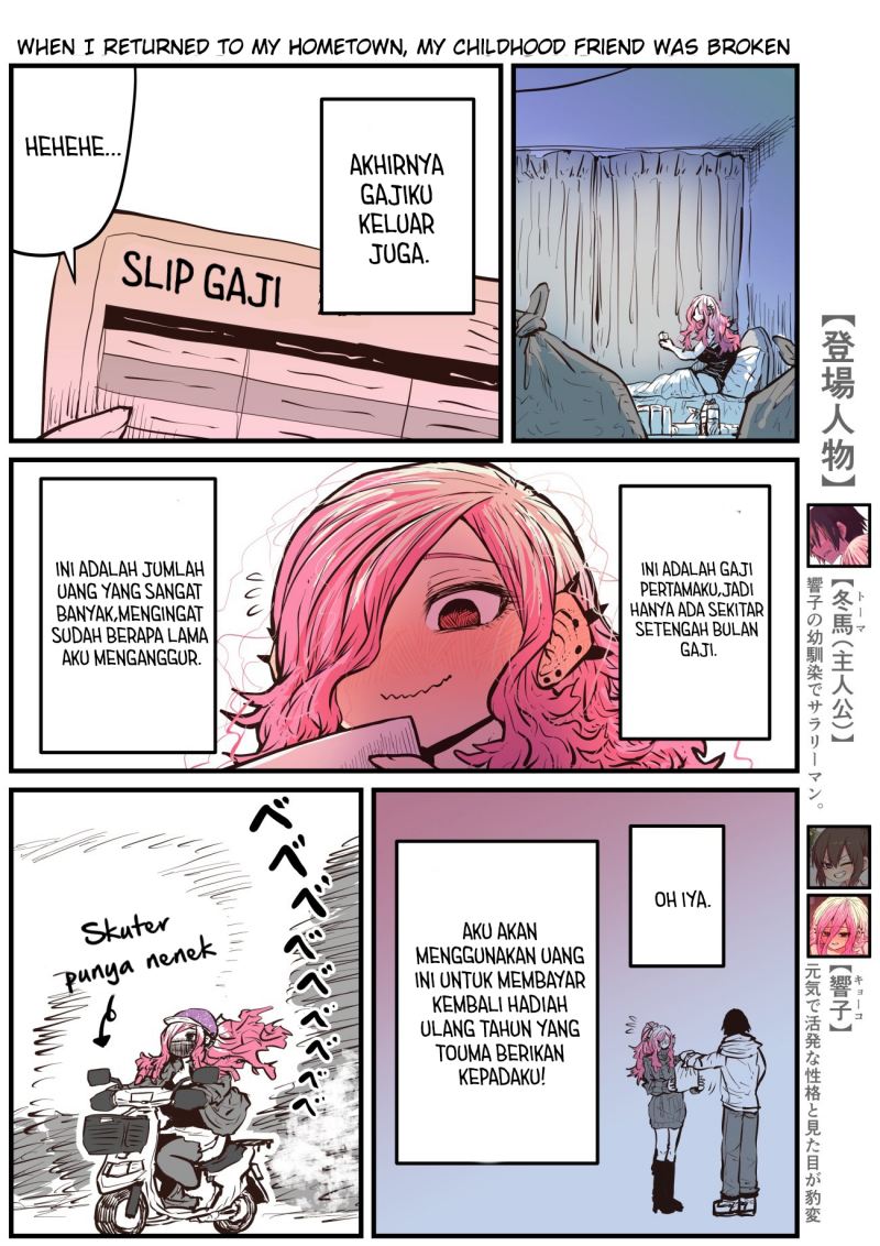When I Returned to My Hometown, My Childhood Friend was Broken Chapter 24 Gambar 2