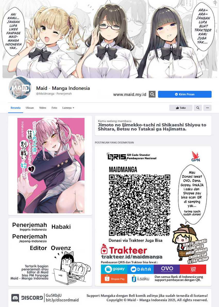 When Trying to Get Back at the Hometown Bullies, Another Battle Began (Jimoto no Ijimekko-tachi) Chapter 19.2 Gambar 2