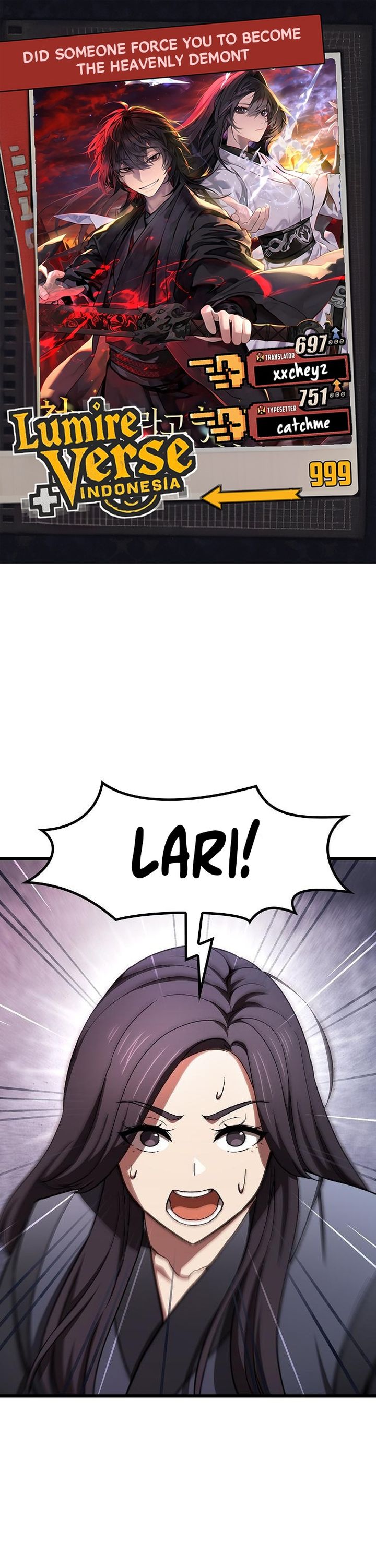 Who’s threatening you with a knife to make you a Heavenly Demon? (Did Someone Force You to Become the Heavenly Demon?) Chapter 15 Gambar 1