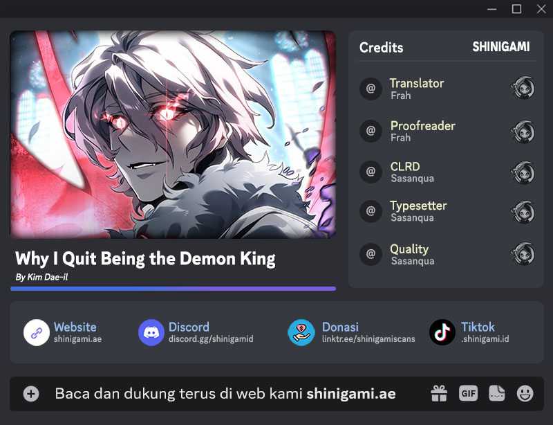 Why I Quit Being The Demon King Chapter 09 Gambar 1